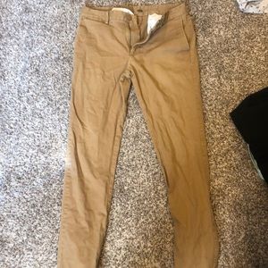 Soft stretchy comfortable khaki pants